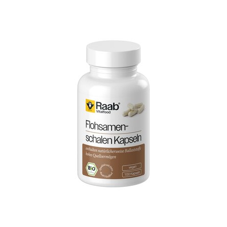 Raab Vitalfood - Flohsamenschalen Kapseln
