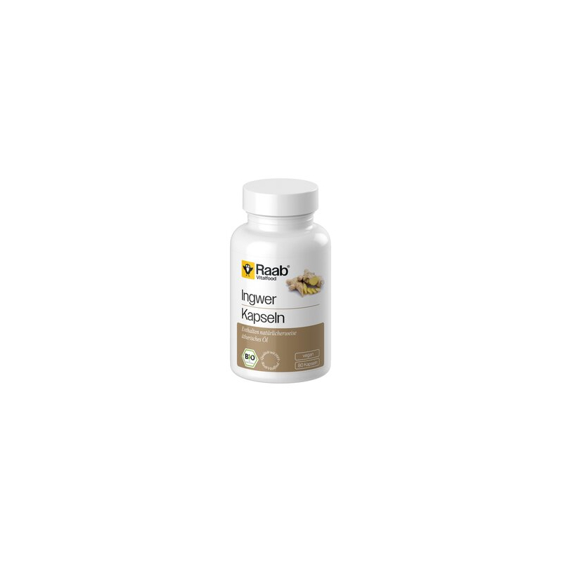 Raab Vitalfood - Ingwer Kapseln