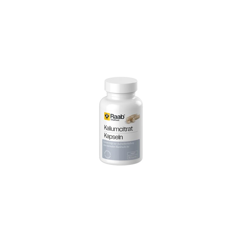 Raab Vitalfood - Kaliumcitrat Kapseln konv.