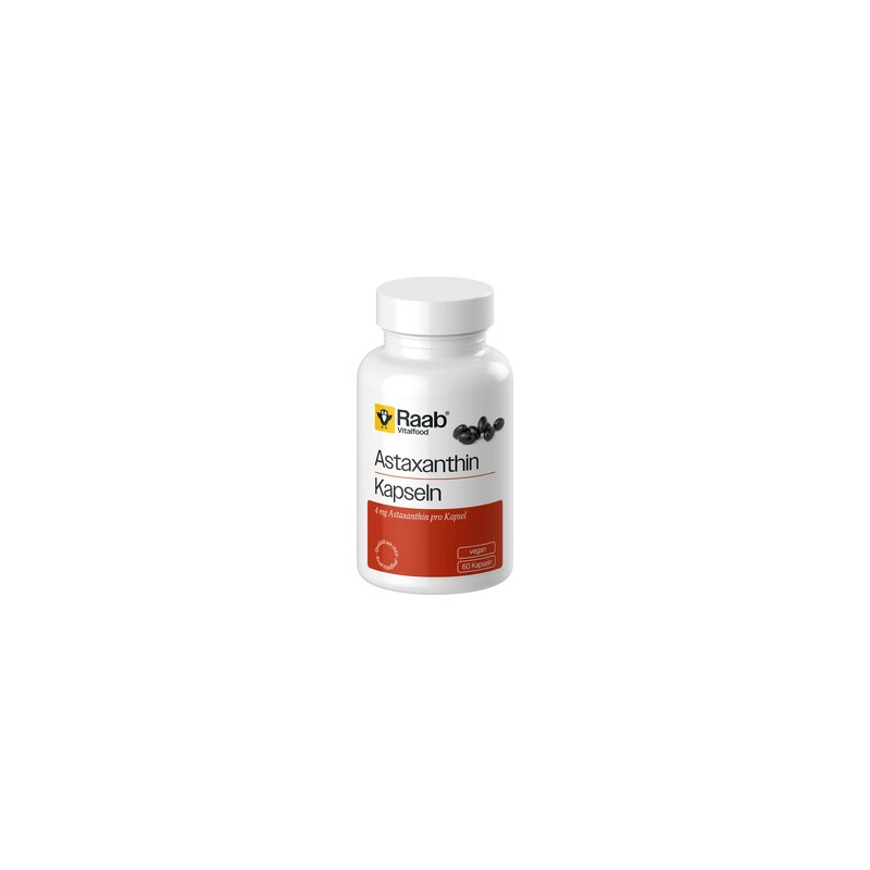 Raab Vitalfood - Astaxanthin Kapseln konv.