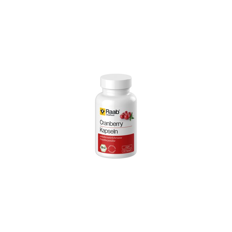 Raab Vitalfood - Cranberry Extrakt Kapseln