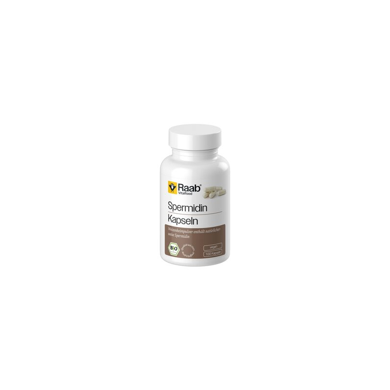 Raab Vitalfood - Spermidin BIO Kapseln à 600 mg