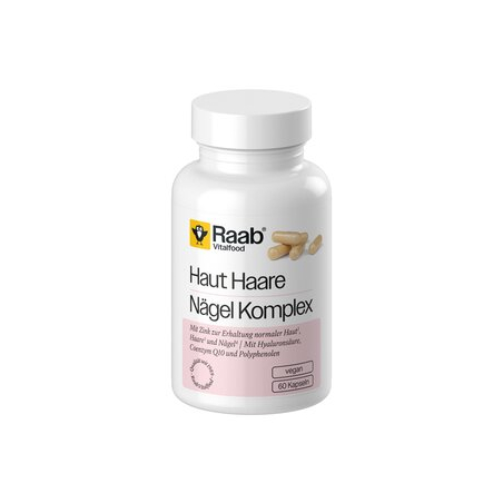 Raab Vitalfood - Haut Haar Nägel Komplx 60 Kaps konv