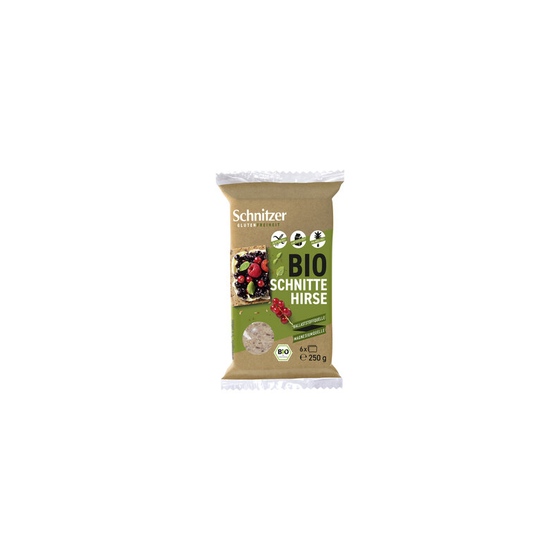 Schnitzer - Hirse-Schnitten Brot gf
