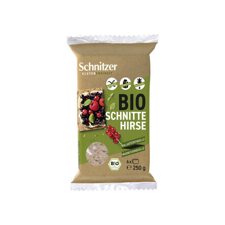 Schnitzer - Hirse-Schnitten Brot gf