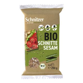 Schnitzer - Sesam-Schnitten Brot gf