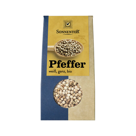Sonnentor - Pfeffer weiss ganz Tüte