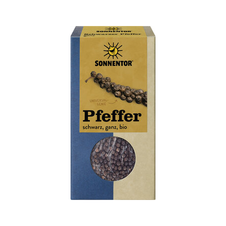 Sonnentor - Pfeffer schwarz ganz Packung