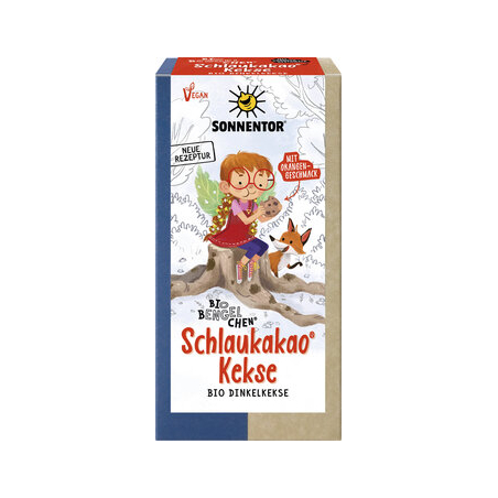 Sonnentor - Schlaukakao Kekse mit Kokosblütenzu