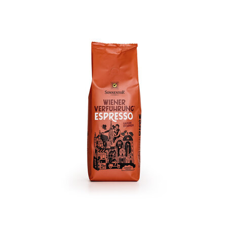 Sonnentor - Espresso Kaffee ganze Bohne Wiener