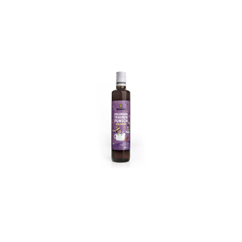 Sonnentor - Holunder Trauben Punsch Sirup
