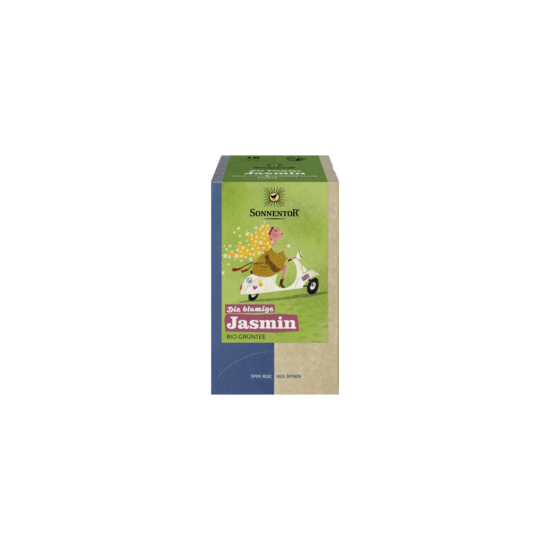 Sonnentor - Grüntee Jasmin Btl.