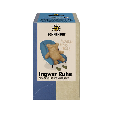 Sonnentor - Ingwer Ruhe Tee Doppelkammerbeutel