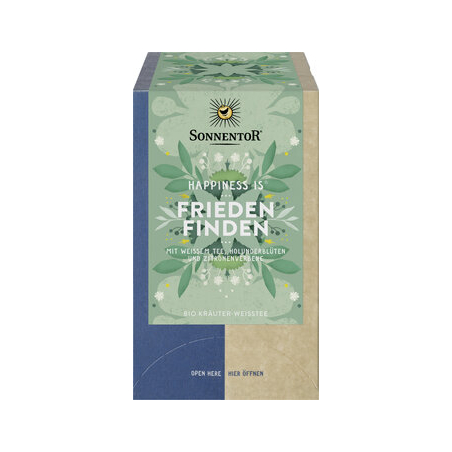 Sonnentor - Frieden finden Tee Happiness Btl.