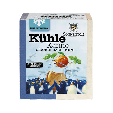Sonnentor - Kühle Kanne Orange Basilikum