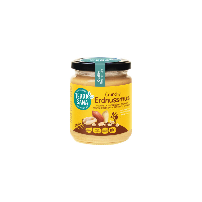 Terrasana - Erdnussmus Crunchy