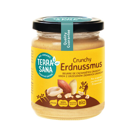 Terrasana - Erdnussmus Crunchy