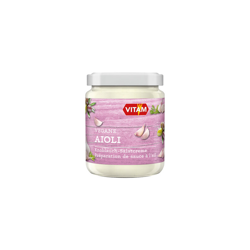 Vitam - Knoblauch Aioli Salatcreme ohne Ei