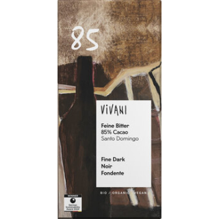 Vivani - Feine Bitter Schokolade 85% Cacao