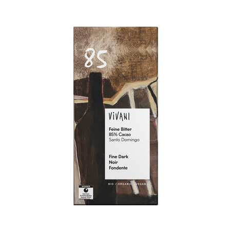Vivani - Feine Bitter Schokolade 85% Cacao