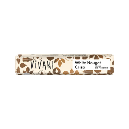 Vivani - White Nougat Crisp Riegel