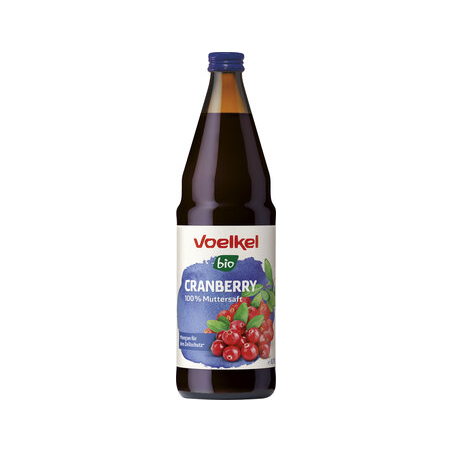 Voelkel - Cranberrysaft Pur - Muttersaft