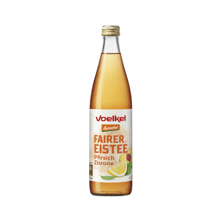 Voelkel - fairer Eistee Pfirsich Zitrone dem