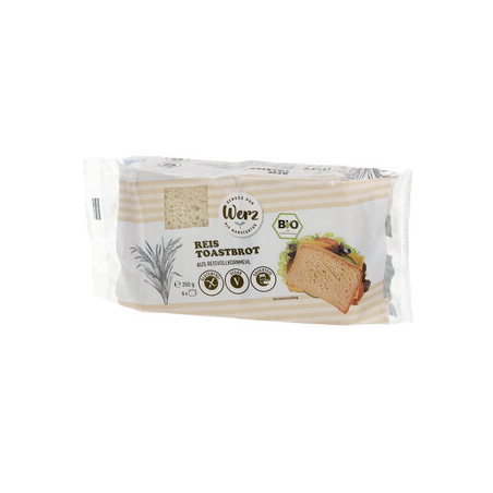 Werz - Toastbrot Reis glutenfrei