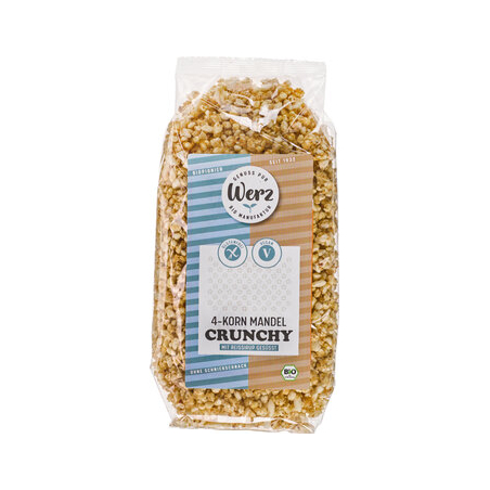Werz - Crunchy 4-Korn Mandelmuesli gf