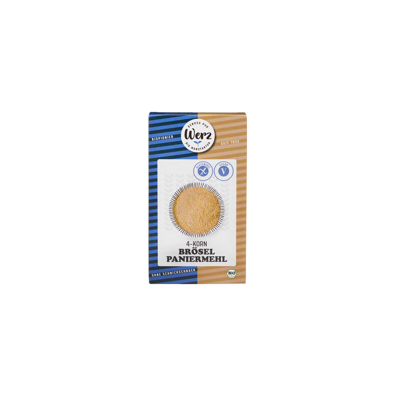 Werz - Semmelbrösel 4-Korn glutenfrei