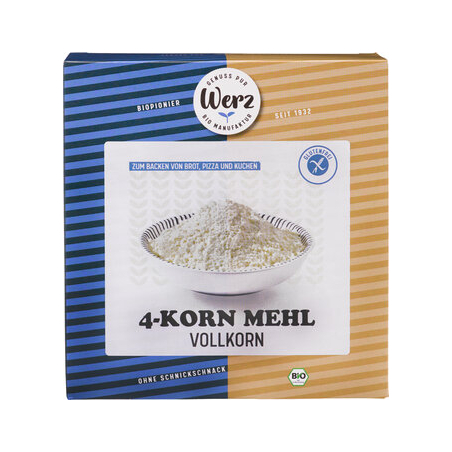 Werz - Mehl 4-Korn glutenfrei
