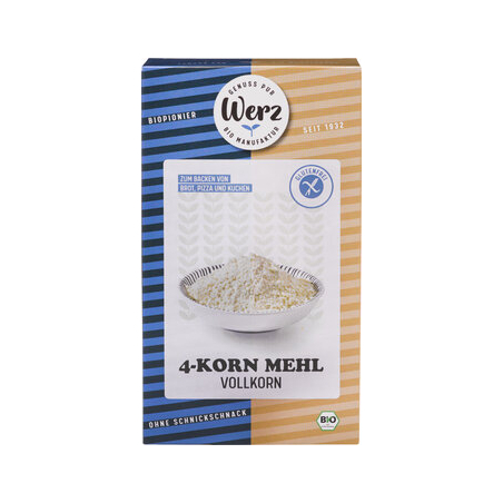 Werz - Mehl 4-Korn glutenfrei