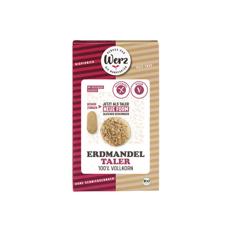 Werz - Reis-Erdmandel-Zungen glutenfrei