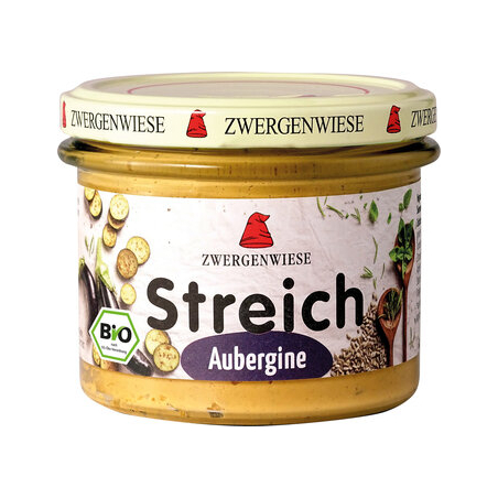 Zwergenwiese - Aubergine Streich