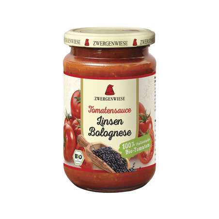 Zwergenwiese - Tomatensauce Linsen Bolognese