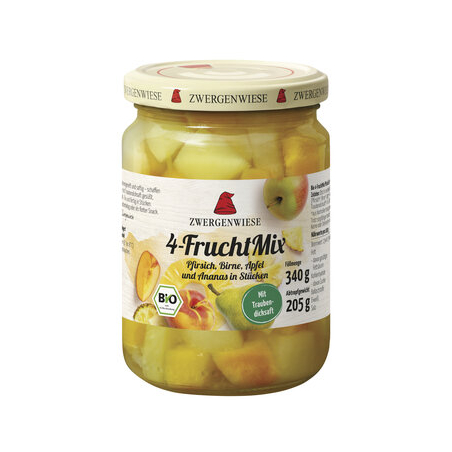 Zwergenwiese - 4FruchtMix PfirsichBirneApfelAnanas