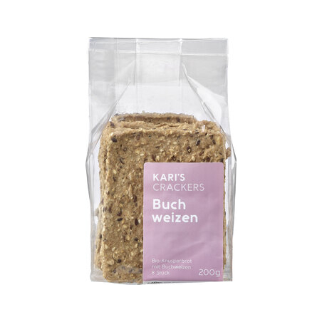Kari's Crackers - Knusp.brot BuchweizenKari'sCracker