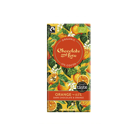Chocolate and Love - Orange 65%Kakao Dark Chocolate&Love