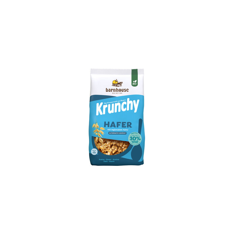 Barnhouse - Krunchy Hafer weniger Zucker Barnho