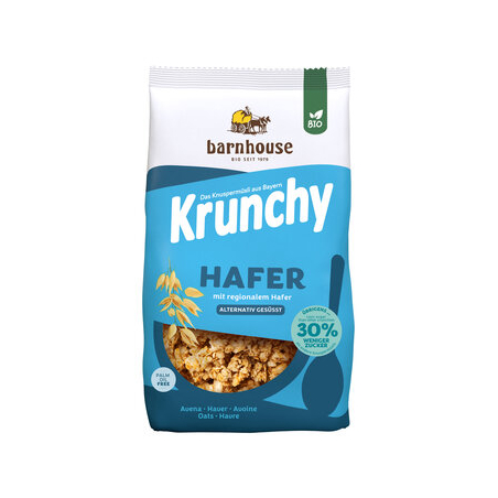 Barnhouse - Krunchy Hafer weniger Zucker Barnho