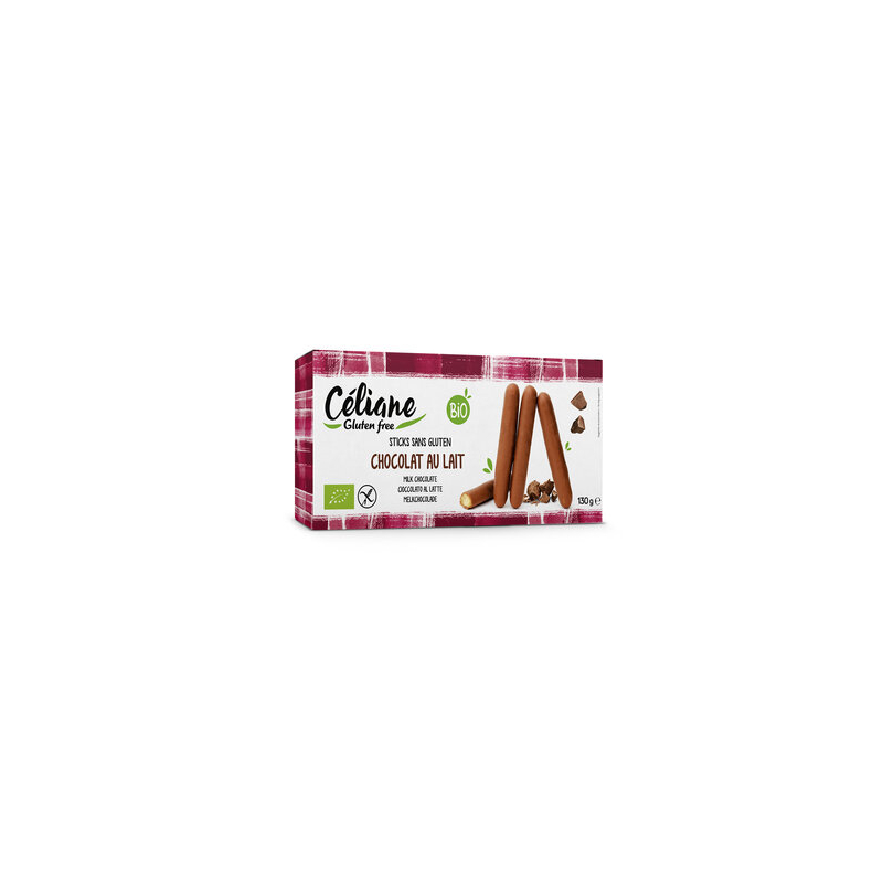 Céliane - Gluten free - Milchschokoladen-Sticks gf Celiane