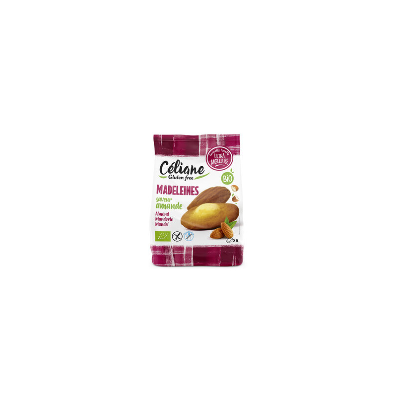 Céliane - Gluten free - Madeleines Mandel gf Celiane