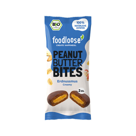 Foodloose - PeanutButter Bites Erdnussmuss
