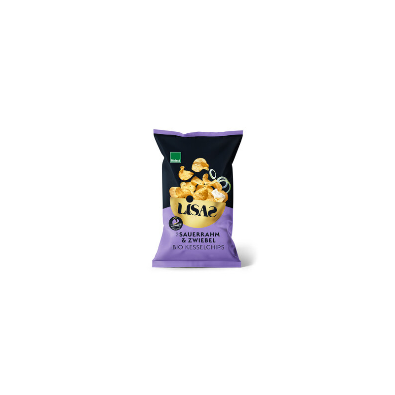 Lisas Chips - Kesselchips Sauerrahm Zwiebel Lisas