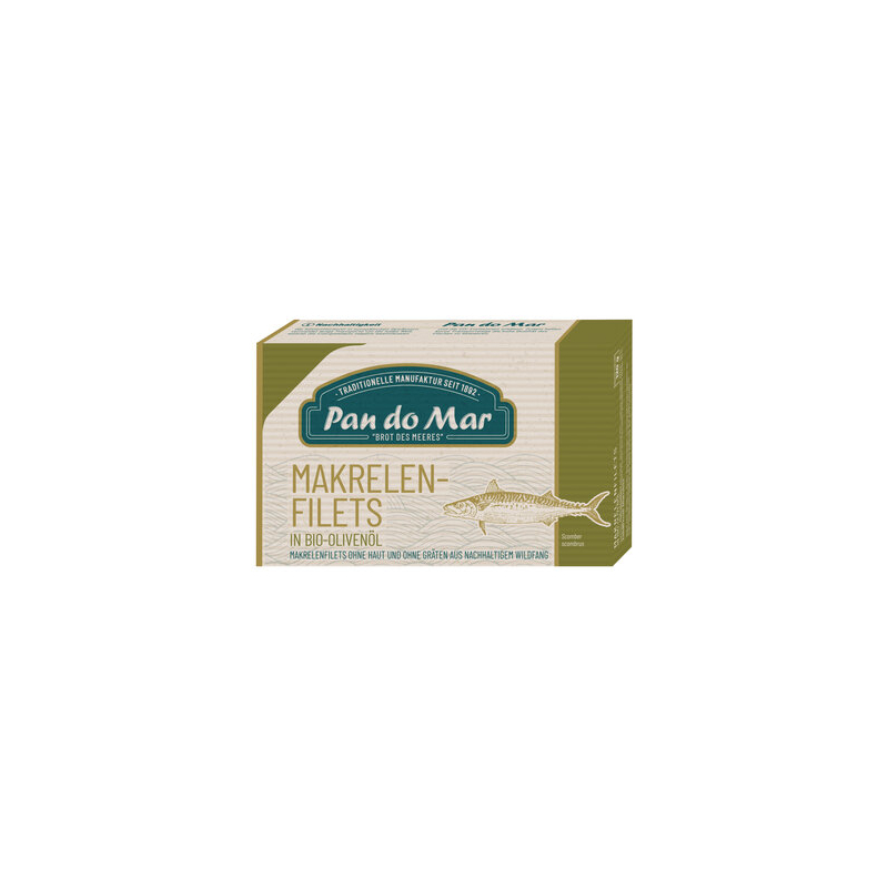 Pan do Mar - Makrelenfilets Olivenöl PanDoMar