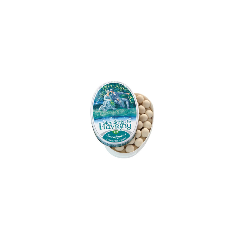 Les Anis de Flavigny - Bio Anis Eukalyptus Bonbons Flavign