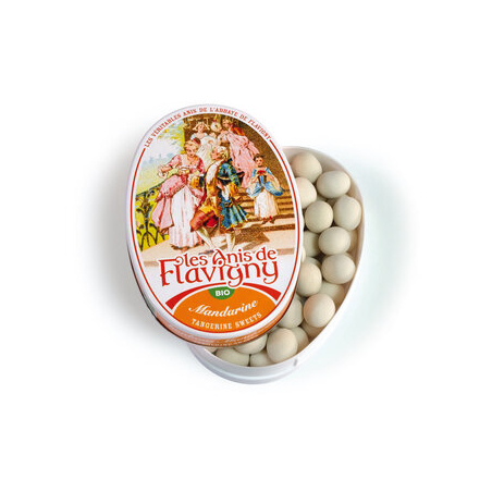 Les Anis de Flavigny - Bio Mandarine Bonbons Flavigny