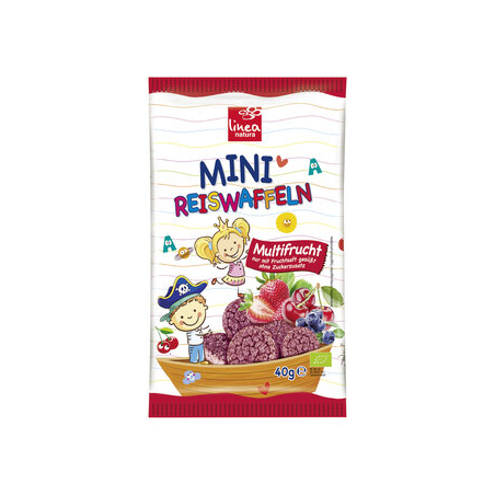 Linea Natura - Reiswaffeln MultifruchtMini Lineana