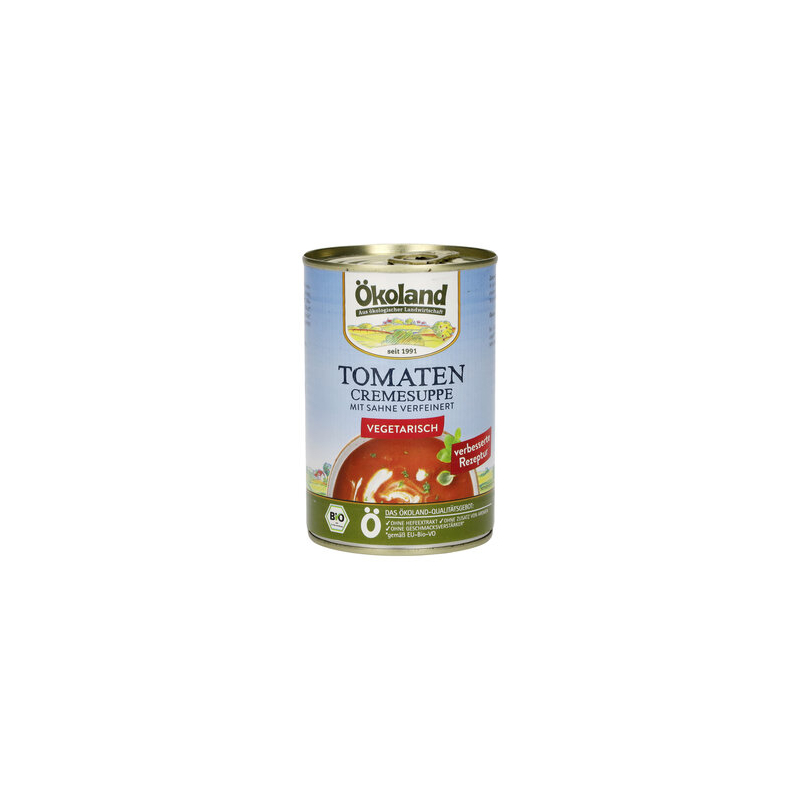 Ökoland - Tomaten-Creme-Suppe vegetarisch