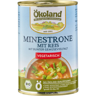 Ökoland - Minestrone mit Reis vegetarisch
